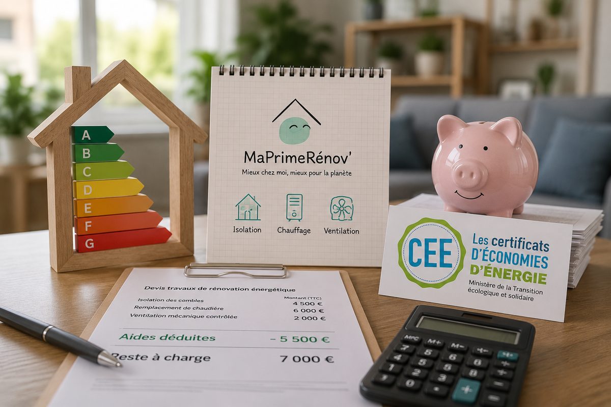 Les aides à la rénovation énergétique mobilisées par Wolt Solution Energy : MaPrimeRénov' et CEE